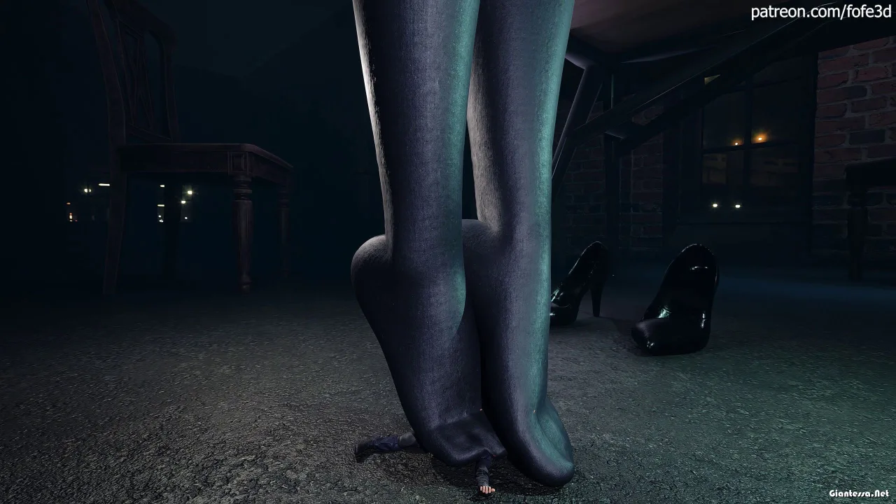 FoFe3D – Ada Wong and Leon Barefoot Version