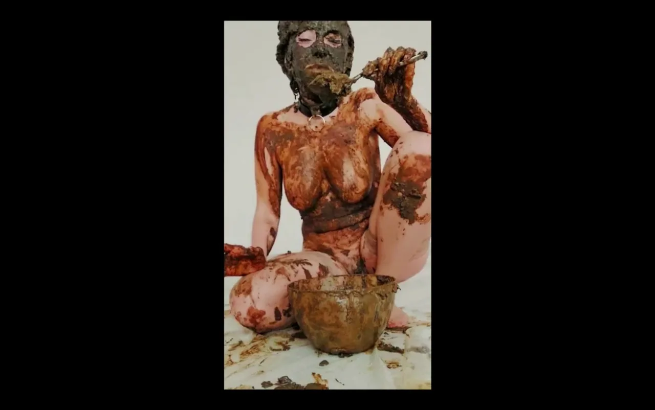 Scat Lina – Shitty Head 2 with 10 loads selfie video