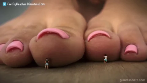Giantess EditZ – Giantess Peaches Tiny Amazon Driver Pt.1