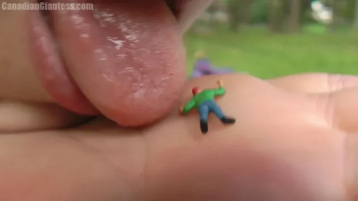 CANADIAN AND ASIAN GIANTESS FANTASY – Audens Micro Vore Revenge HD 720p Version
