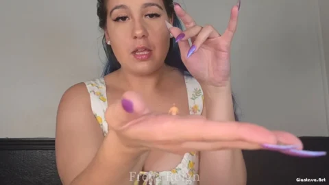 Freya Reign – JOI From Giantess As She Tickles And Plays With You In Hand