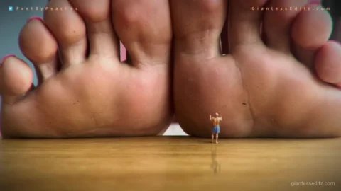 Giantess EditZ – Giantess Peaches Tiny Pet Pt.1