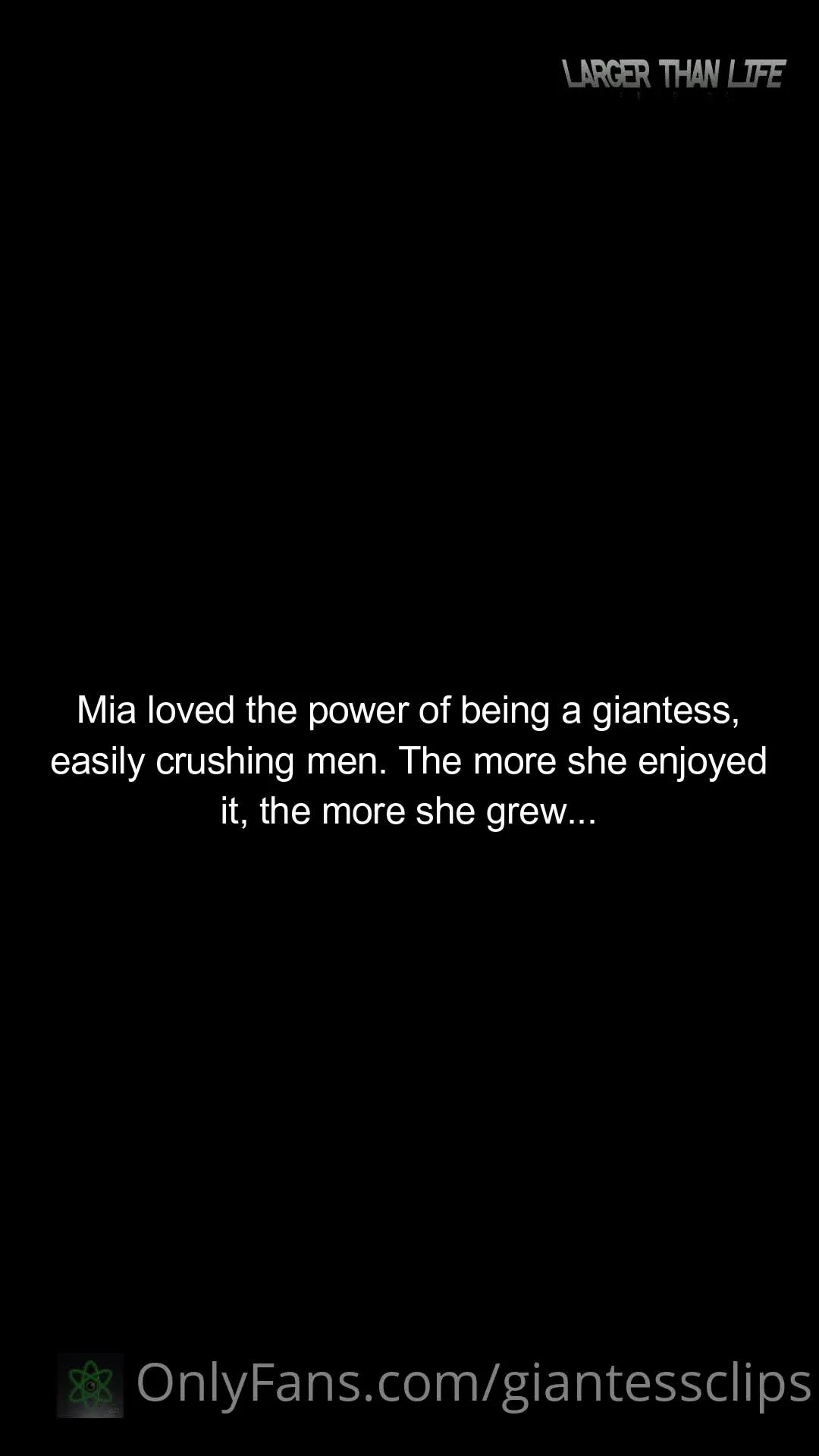 Larger Than Life – Growing Giantess Punishes Men Mia Hope