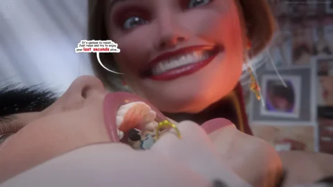 Femaleteeth – Cruel Girls 2 – Mushed