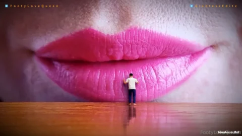 Giantess EditZ – FootyQueen OoOps I shrunk my Boyfriend part 2