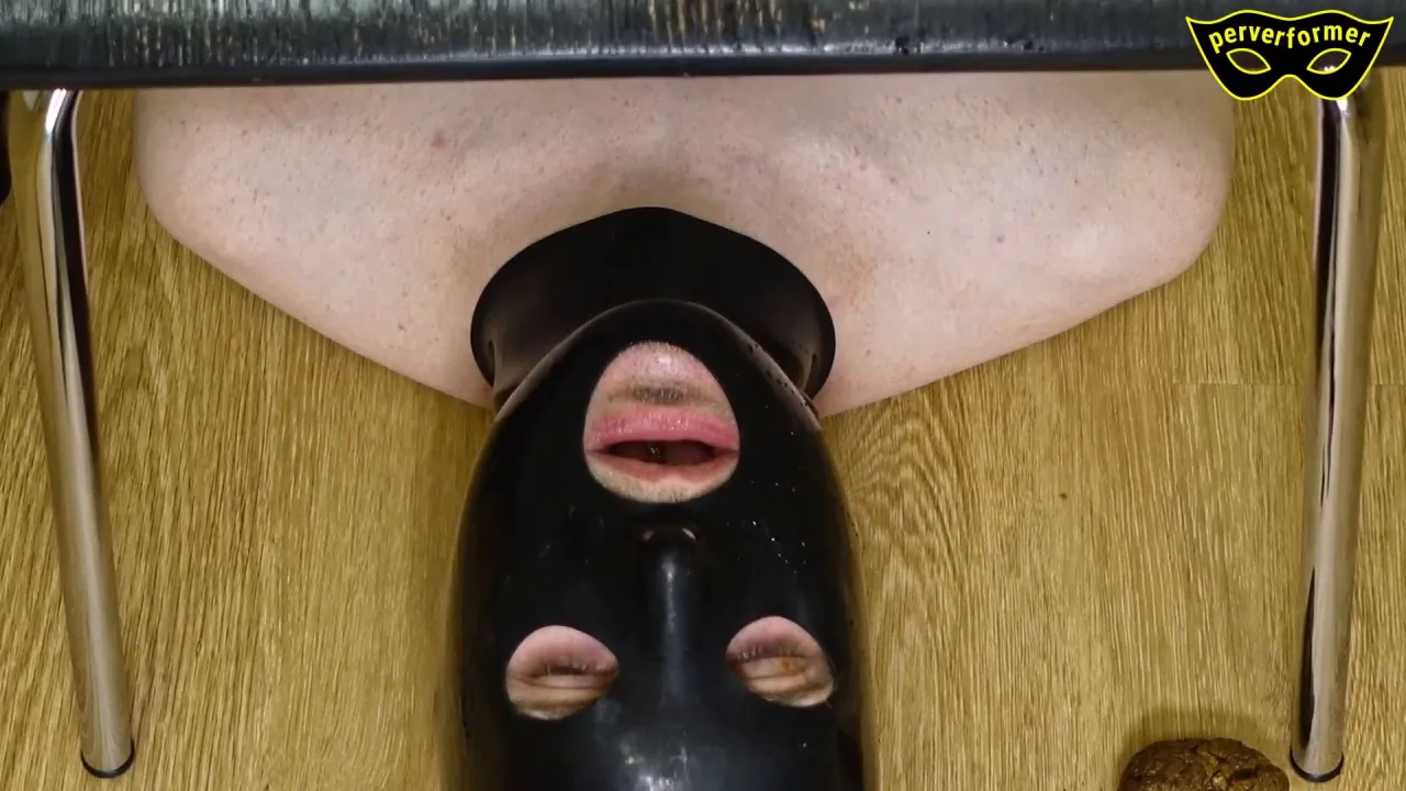 Perverformer – Strict Leather Mistress Shits Down in Your Mouth