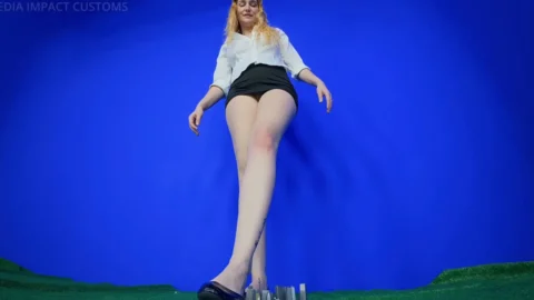 Media Impact Customs – Mega Cleanup Service giantess Skye Blue
