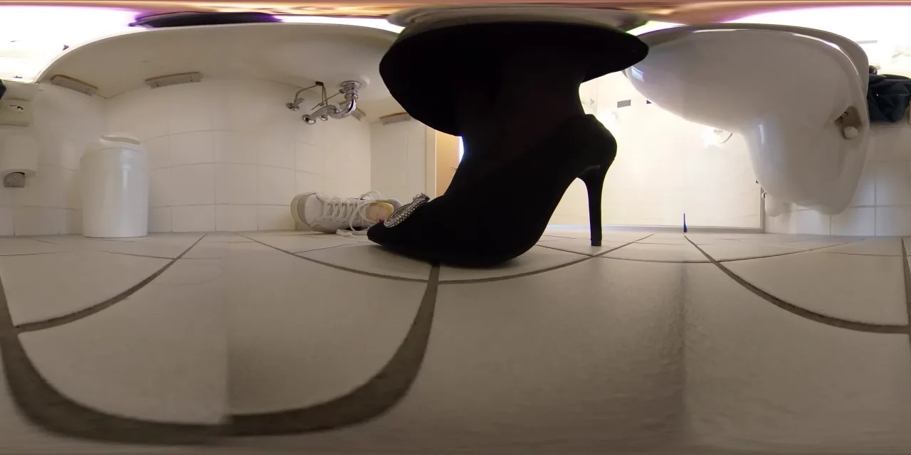 In the cathedral of Kokos bathroom 4K VR360