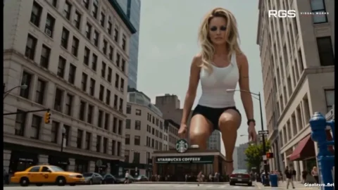 RGSVisualWorks – Downtown Feed Pamela Anderson Cinematic Clips