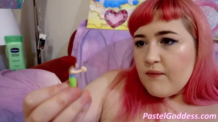 Pastel Goddess – Shrunken And Enslaved By Gassy Giantess