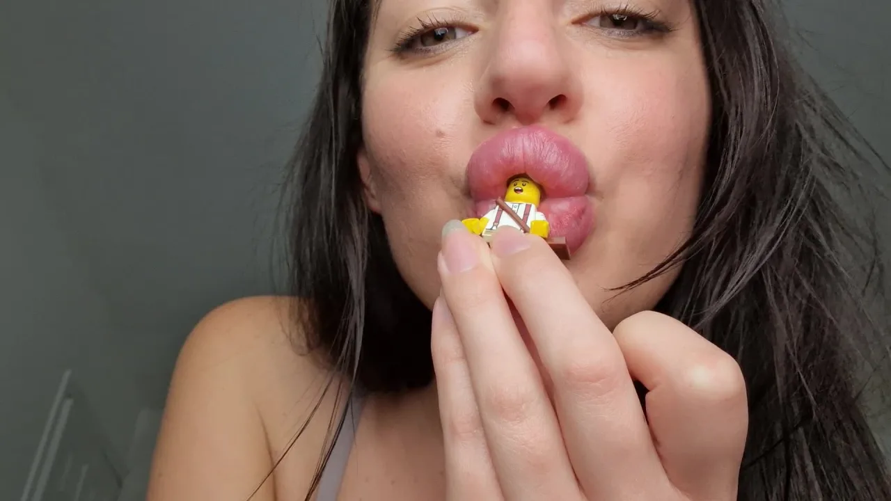 Tattooed Temptress – Vore Giantess Swallows Little Explorer